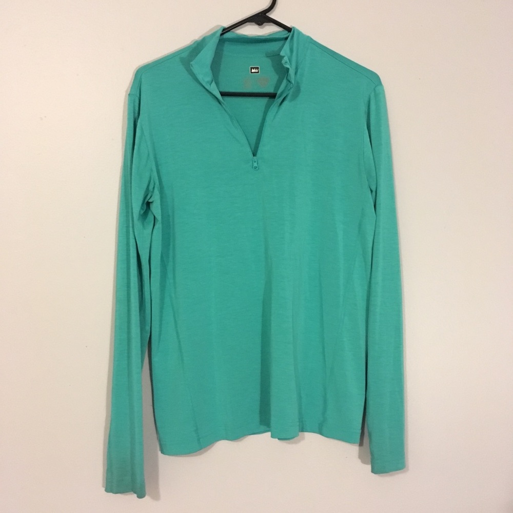 REI co-op lightweight base layer half-zip top